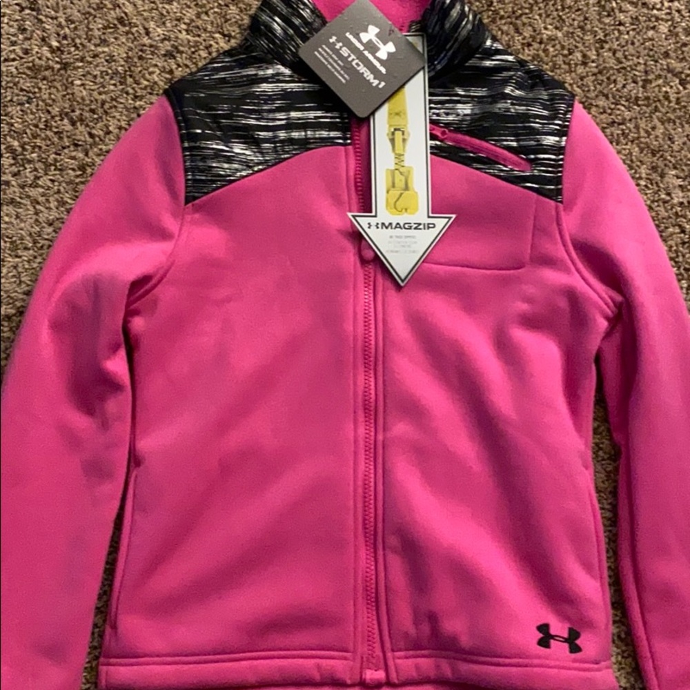 Under armour zip up jacket